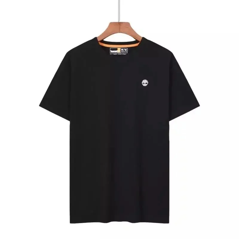 Timberland · Black logo tee