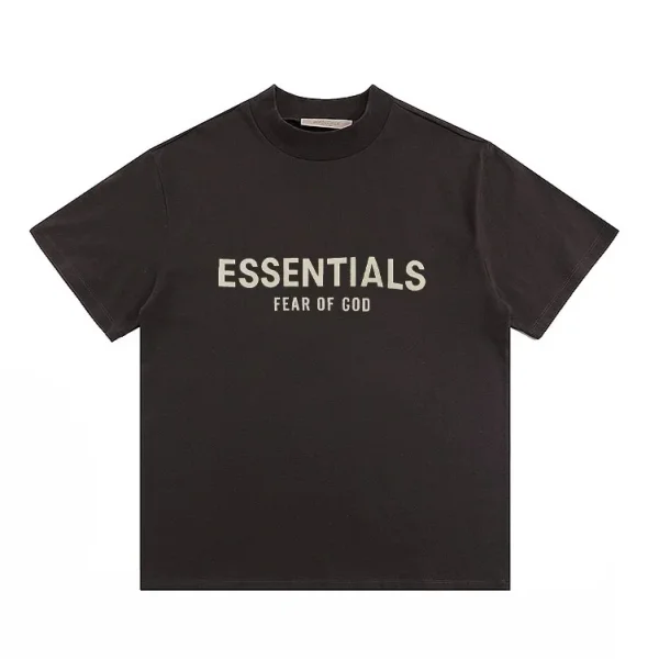 Black Essentials tee shown in the linked Fear of God catalog listing