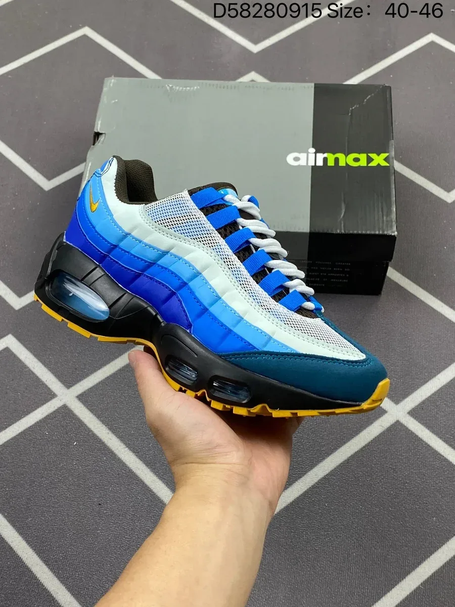 Air Max 95 · Blue / White