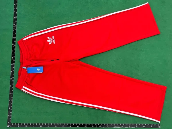 Red long trousers with white side stripes — Hipobuy Spreadsheet trouser selection