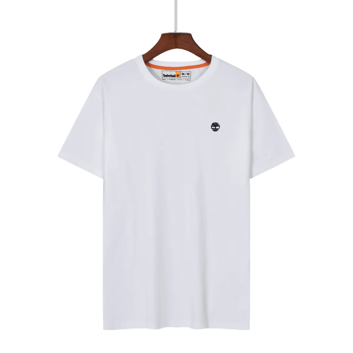 White short-sleeve T-shirt on a hanger — Hipobuy Spreadsheet T-shirt selection