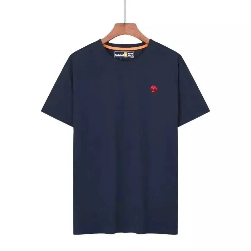 Timberland · Navy logo tee