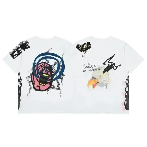 White multigraphic tee shown in the linked Off-White catalog listing