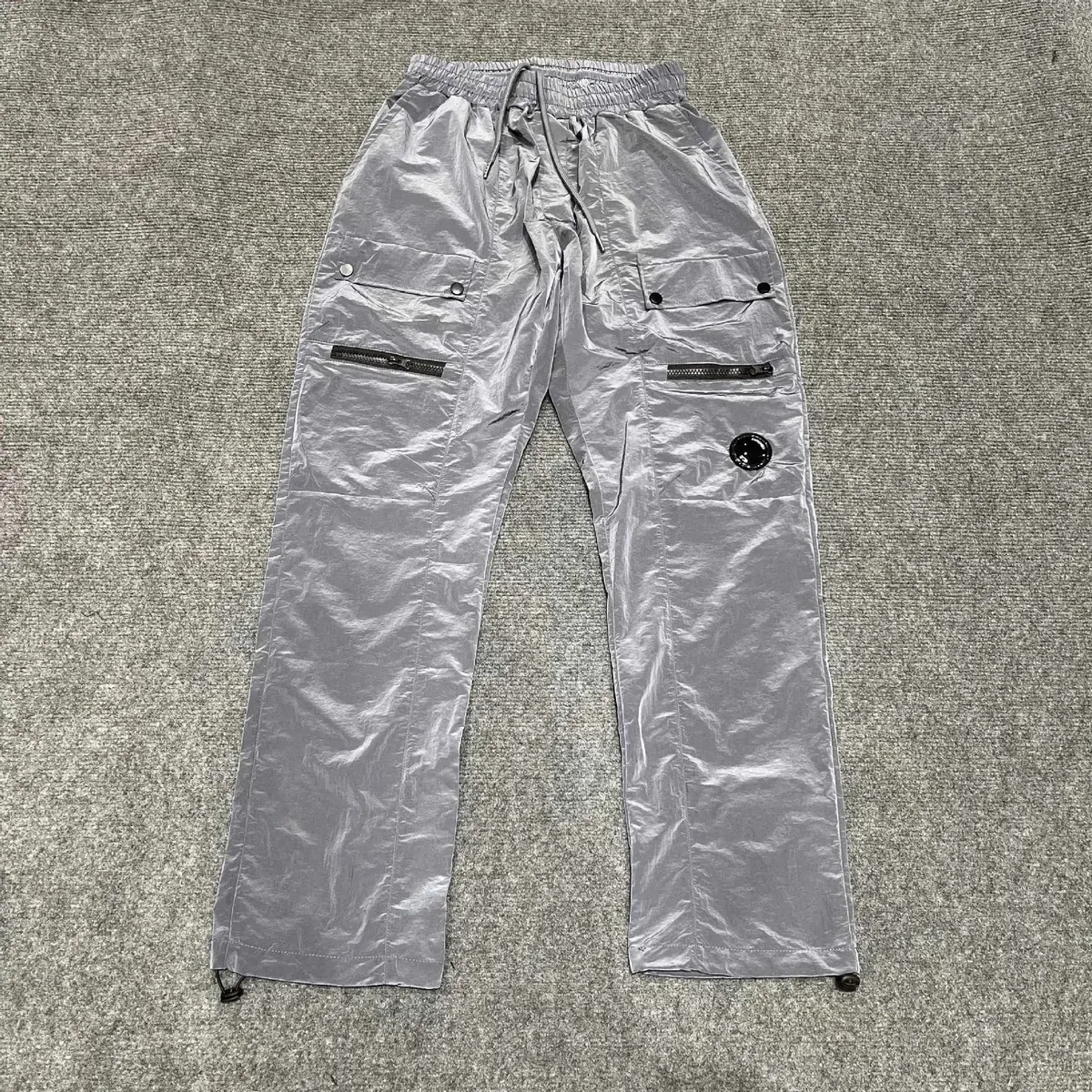 Grey utility trousers